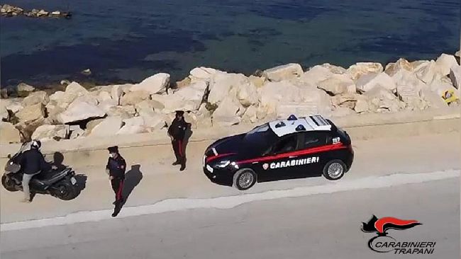 Trapani, servizio straordinario di controllo. 5 denunce e un arresto
