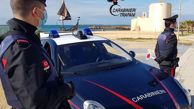 Mazara, 10 persone denunciate dai Carabinieri