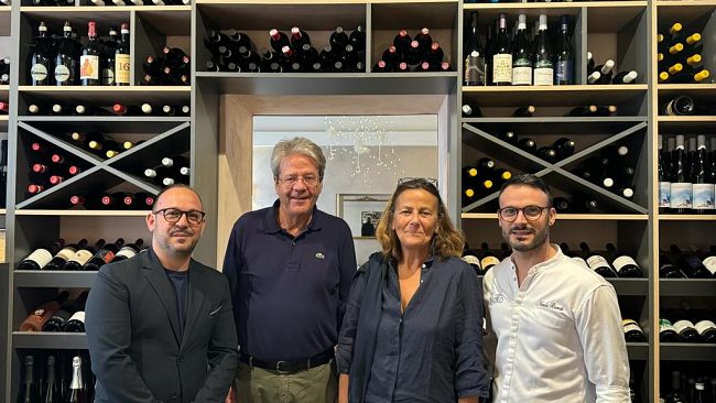 L' ex Premier Gentiloni a Trapani