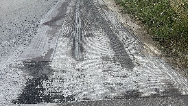Iniziati i lavori per smantellare la pista ciclabile nei pressi di contrada Marcita