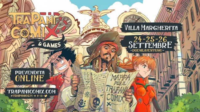 Trapani Comix, al via le prevendite dei biglietti