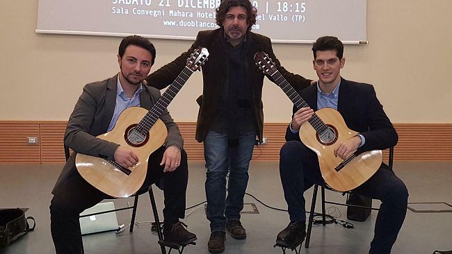 VIDEO – Mazara, il Duo BlancoSinacori presenta il nuovo disco