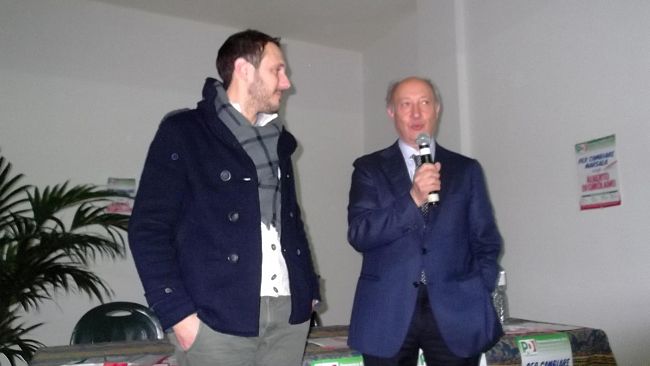 Marsala, Primarie Pd, comizio di chiusura di Di Girolamo