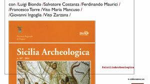 Trapani, Sabato 28 Febbraio Presentazione del n. 107 della rivista “Sicilia Archeologica”