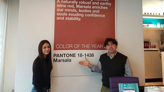 VIDEO – Il nome di Marsala “colora” il centro dell’Europa