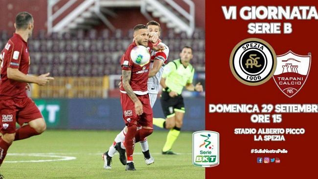 Serie B, Trapani pronto ad affrontare lo Spezia. Ecco le ultime…