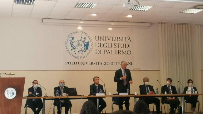 Il Rettore Micari incontra le matricole del Polo Universitario di Trapani