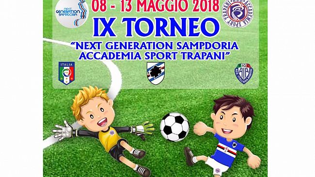 Al via il torneo di calcio “Next generation Sampdoria- Accademia Sport Trapani”