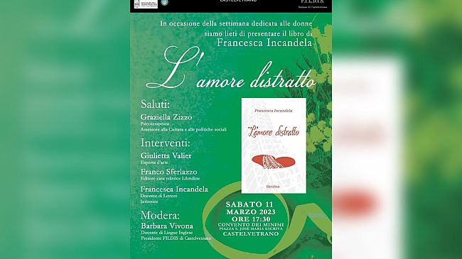 Castelvetrano, presentazione romanzo 