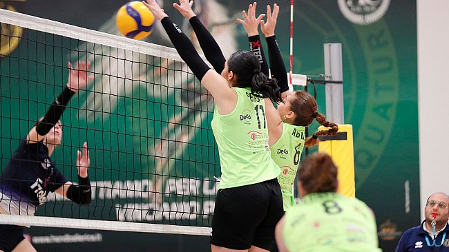 La BWB Media Entello vince in casa del Palermo Mondello Volley