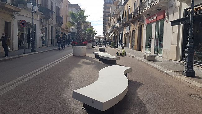 Mazara, avviato il “restyling” di Corso Umberto I 