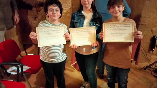 Scatt'arte Belice primo e secondo posto per gli alunni della Pardo