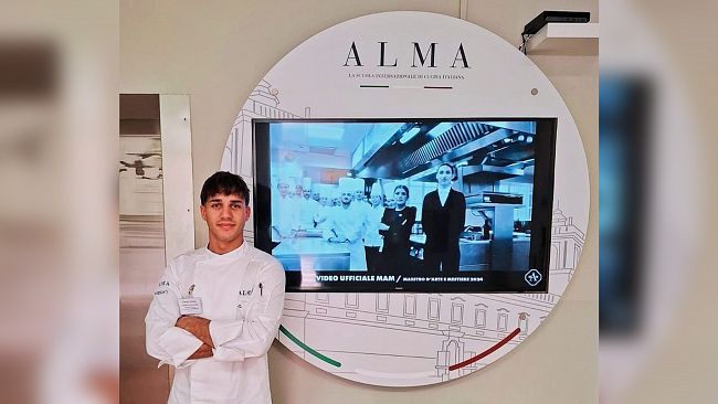 Dennys Sarzana, della 4^ B dell’I. S. “Florio” di Erice alla Summer Week di Alma