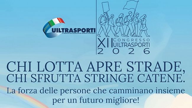 ​Lunedì prossimo il 12° congresso Uiltrasporti Trapani: 