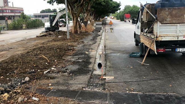 Contrada Milo, al via i lavori di messa in sicurezza stradale