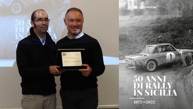 Bartolo Mistretta tra i premiati da Sicilia Motori