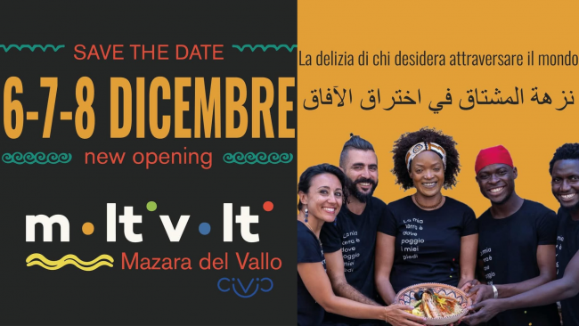Moltivolti arriva a Mazara. Tre giorni di eventi per inaugurare un nuovo spazio di incontro e contaminazione al Civic