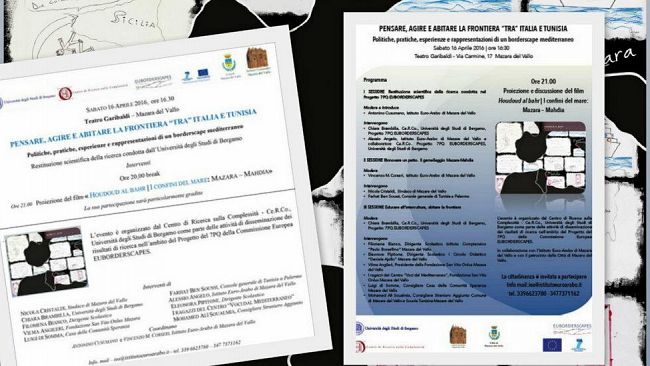 Progetto Euborderscapes: “Pensare,agire e abitare la frontiera ” tra L’Italia e la Tunisia”