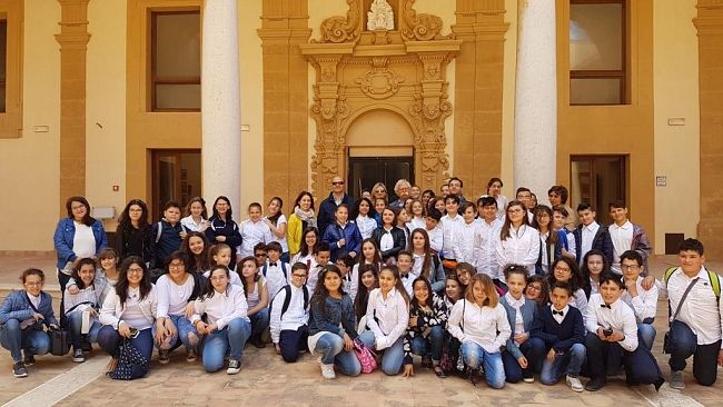 Incontro con gli alunni dell’Istituto ‘Tomasi di Lampedusa’  di Santa Margherita Belice