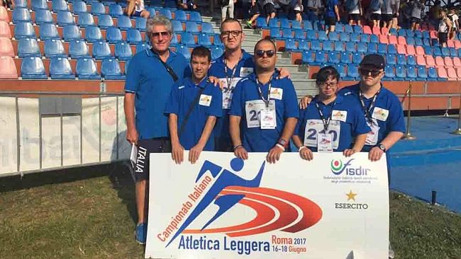 Roma, l’ASD Paralimpica “Domenico Rodolico” ai Campionati Italiani di Atletica Leggera