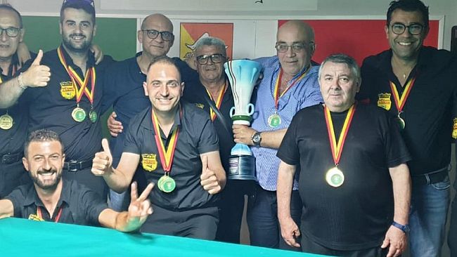 Campionati italiani a squadre di biliardo sportivo, New Games Castelvetrano rappresentera’ la Sicilia