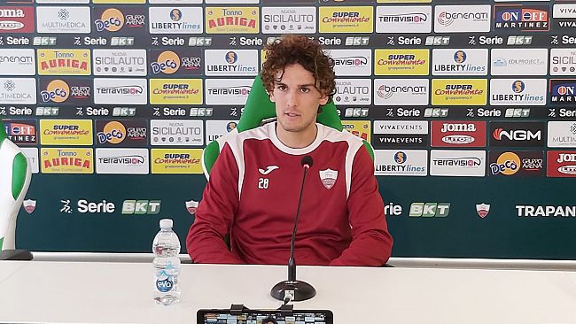 Trapani Calcio, Luperini: “Cittadella squadra aggressiva e noi dovremo esserlo più di loro”