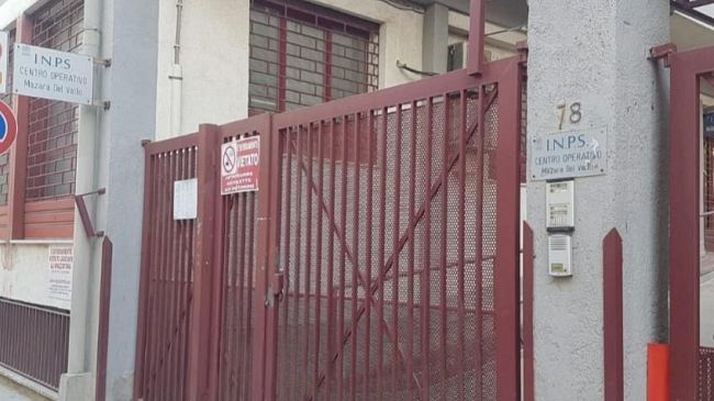 Mazara, chiude il polo marittimo dell'INPS di via S.M. Gesù