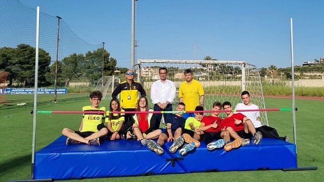 Paceco, torna il salto in alto: nuova attrezzatura al campo sportivo comunale