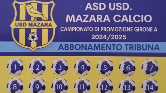 USD Mazara, continua la prevendita degli abbonamenti per la stagione 2024/2025