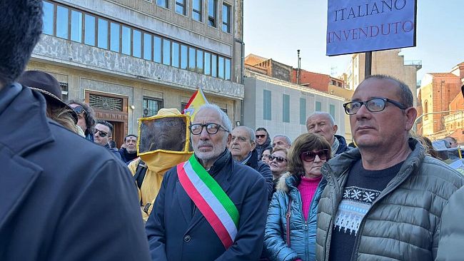 Protesta degli agricoltori a Palermo, il sindaco Alfano presente 