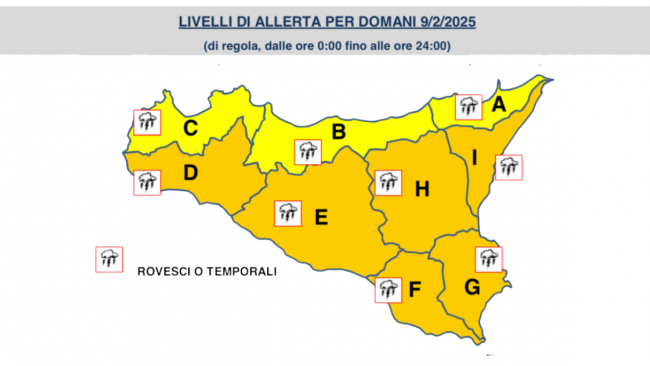 Allerta meteo arancione