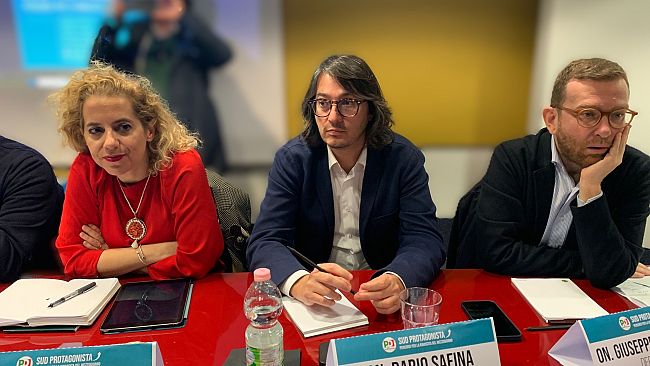 I deputati regionali Chinnici e Safina (PD):