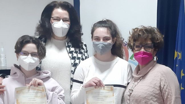 Gli alunni dell’’I.C. Capuana-Pardo vincitori di “Crea(t)tivi per l’ambiente