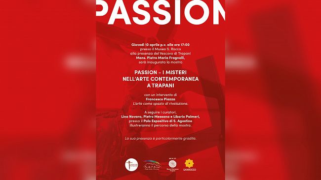 Trapani. In vista della Settimana Santa s’inaugura una nuova mostra a Sant’Agostino