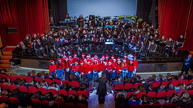 Grande successo per il concerto di Natale dell’I.C. L. Pirandello