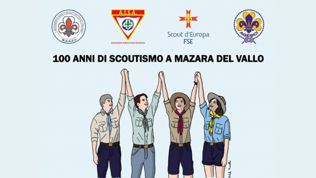 ​Mazara, il prossimo 10 novembre l’evento “100 anni di Scoutismo a Mazara del Vallo”