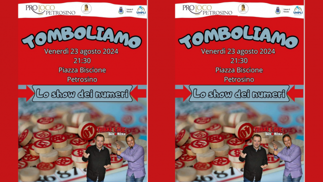 Petrosino, il 23 agosto ritorna 