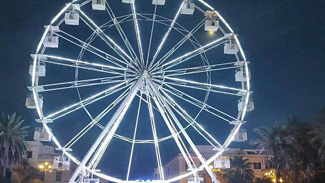 A Trapani arriva la Ruota Panoramica