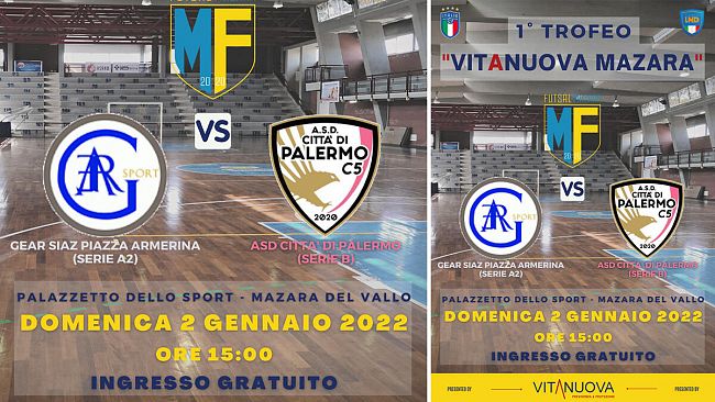 Domenica il 1° Trofeo “Vitanuova Mazara”