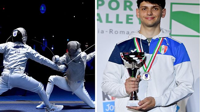 Scherma Master, il mazarese Vincenzo Tranchida si laurea vincitore della Coppa Italia e vicecampione italiano
