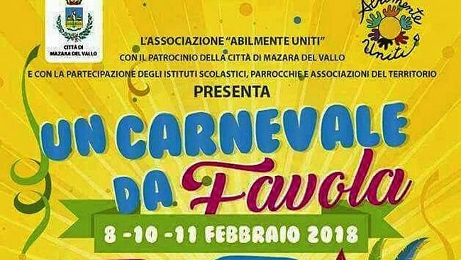 Mazara, al via al Carnevale Sociale: regolamentazione di sosta e traffico