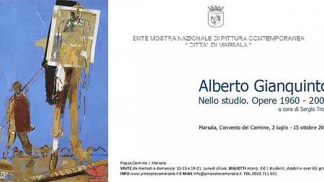 Arte, Marsala: domenica s’inaugura la mostra di Alberto Gianquinto