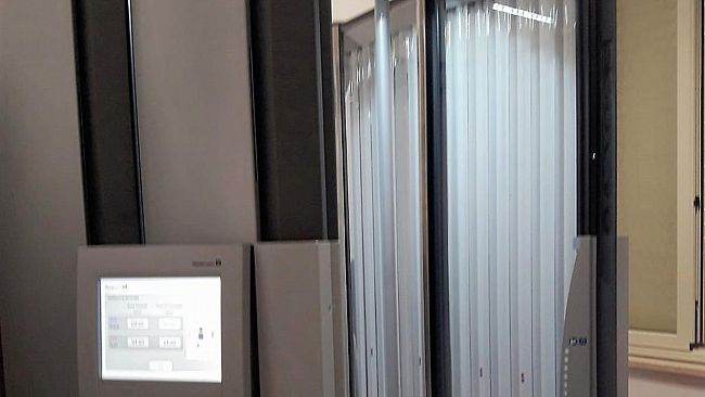 Dermatologia: Nuova cabina per fototerapia al S. Antonio Abate