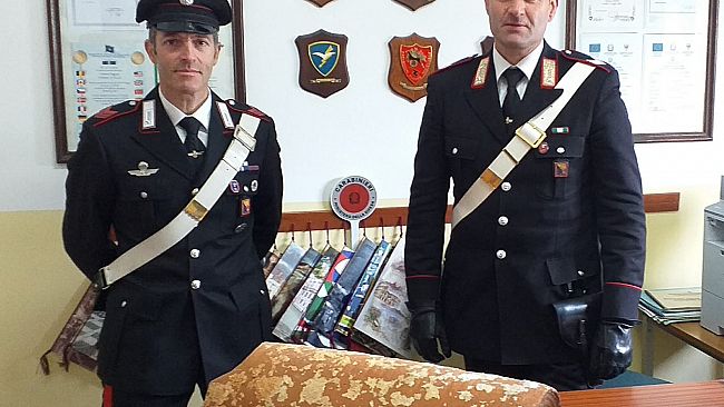 Locogrande, ritrovata e consegnata ai Carabinieri anfora punica