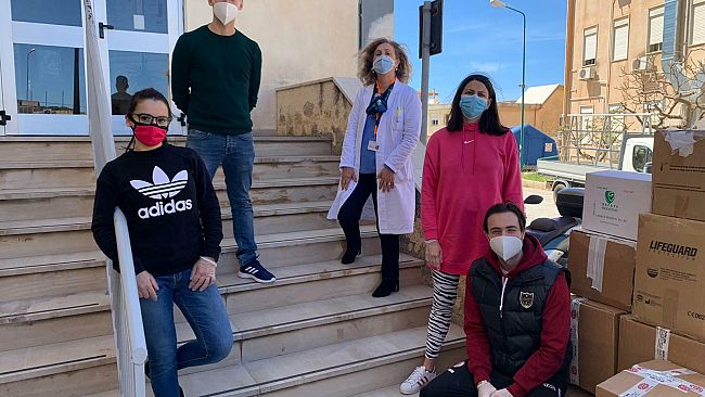 Ennesima donazione di Agorà e Trapani per il Futuro per il personale del Sant’Antonio