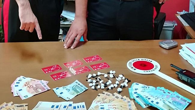 Castelvetrano: operazioni antidroga dei Carabinieri,  un arresto e due denunce con supporto dei cacciatori di sicilia