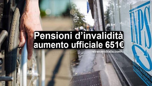 Pensioni invalidità, finalmente una buona notizia: aumenti in vista!