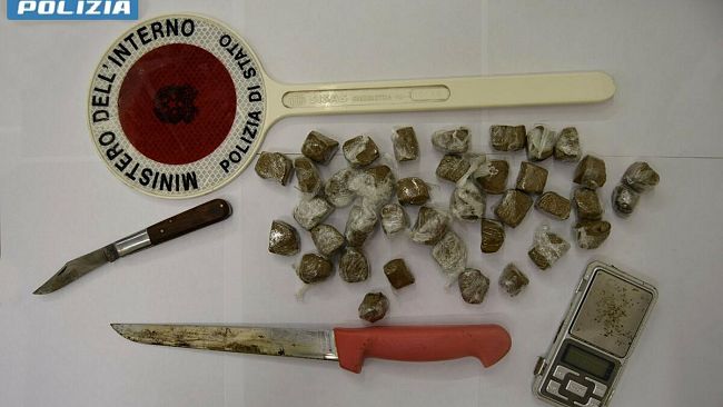 Alcamo: Blitz antidroga della Polizia di Stato