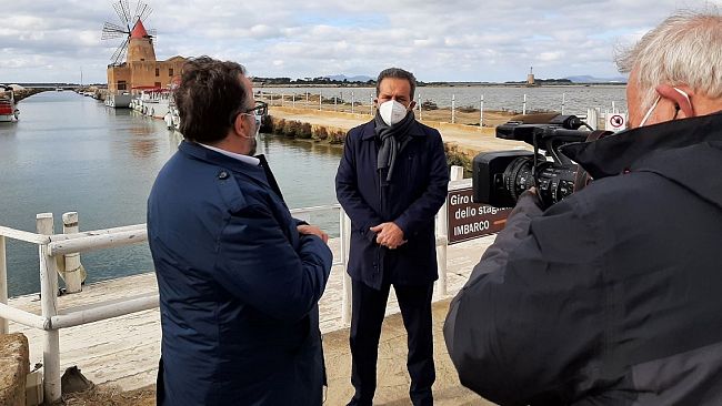 Le telecamere di raitre a Marsala