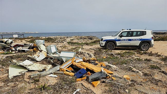 Individuata discarica abusiva a Favignana